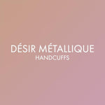 Désir Métallique – Wearable Silver Mesh Bracelets Turn Into Handcuffs With Detachable Chain, 15–24?Cm (Gold)