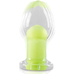 Anal Vibrating Plug Adult Sex Toy, Luminous Glass Prostate Massager With 10 Vibrating Modes, Butt Plug G Spot Vibrator With Remote Control, Anal Sex Toys For Male And Female