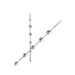 Urethra Sounding Rods Male With Handle,Metal Penis Plug In Two Sizes 10.6In/11.4In,Stainless Steel Sex Toys - Catheters & Sounds For Men (S)