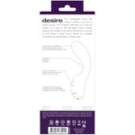 Desire G-Spot Vibrator, Rechargeable Waterproof Adult Sex Toy For Women, 10 Vibration Modes, 6 Intensity Levels, Silicone Vibe (Purple)