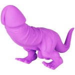 11.41Inch Purple Dinosaur Shape Soft Silicone Realistic Dildo With Textures Sex Toy Lifelike Clitoral Dildo Anal Dildo For Adult Women