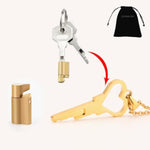Chastity Device Lock Code Pin Heart-Shaped Necklace Key for Couples