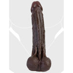 Realistic Big Black Dildo - Soft Real Feel Dual Density Silicone Bbc Dildo, Suction Cup Riding Dildos For Vagina Anal, Strap On Dildos For Hands-Free Play, Adult Sex Toys & Games For Women Men