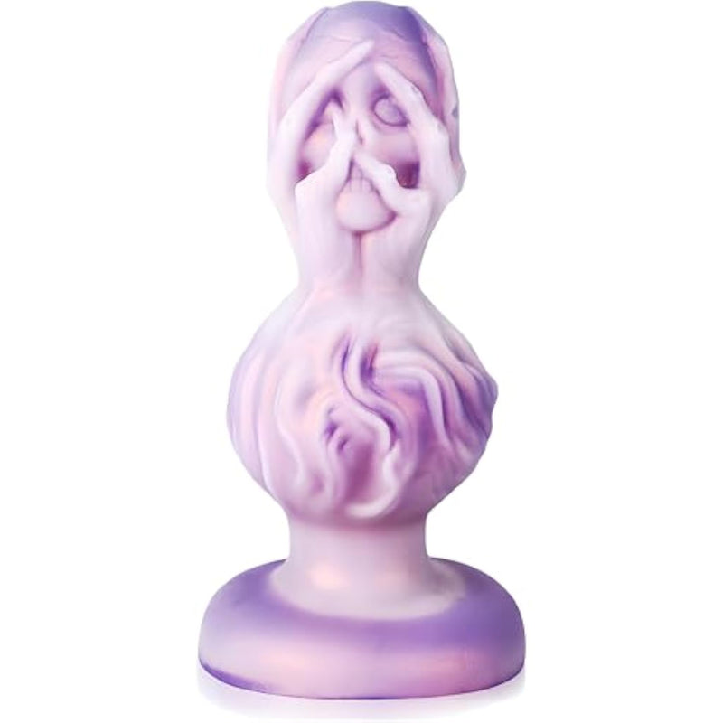 Devil'S Hand - 3 Sizes Anal Plug Huge Butt Plug Big Anal Dildo Thick Ass Plug With Suction Cup, Monster Fantasy Dildo With Rich Texture And 2 Big Knots, Anal Toys For Beginners Men And Women (Large)