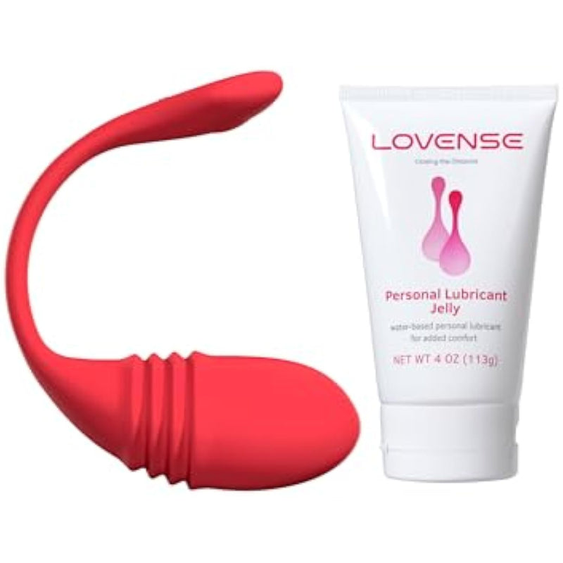 Vulse Vibrator Thrusting & Vibration 2 In 1 Sex Toys + Personal Lubricant Privacy Water-Based Lube Non-Sticky Lubrication For Men, Women And Couples