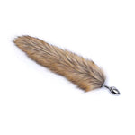 Butt Plug Mixed Color Fox Tail Stainless Steel Anal Plug Butt Plug Adult Sex Toys For Beginner Women Men Couple Adult Cute Sexy Games Or Cosplay