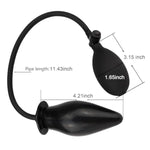 Lsyexmn Silicone Anal Plug Sm Inflatable Simulation Dilatation Anal Expansion Of The Rear Court For Men And Women Flirting Masturbation Device Sex Products