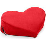 Liberator Heart Wedge Sensual Positioning Pillow - Microvelvet Red, (14088)