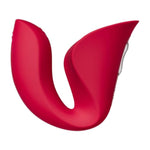 Ridge G-Spot Vibrators For Women, Dual-Side G-Spot Tapping Vibrator Dildo Adult Sex Toys, Waterproof Clitoral Vibrator With 6 Intensities & 8 Vibrating Tapping Modes, Gift For Women, Couples (Red)