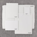 5 Sheets Handmade Watercolor Paper, 9 x 12 Inch, 300 lb 100% Cotton Cold Press