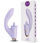 G Spot Vibrator for Women, Female and Couples Massag 5licking and 9panting Modes (Purple)