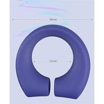 Silicone Magnetic Men'S Weighted Penis Ring Waterproof Open Cock Ring Adult Sex Toy