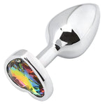 Store Small Fetish Anal Plug Butt Heart Personal Sex Massager(Colorful)