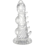 Knot Dildo,Monster Dildo 7.6 In Clear Dildo With Strong Suction Cup,Dog Dildo Adult Sex Toys For Women Men And Couples