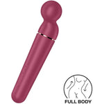 Planet Wand-Er Vibrator Sex Toy | Adult Toys For Women | Wand Vibrator With 60 Vibration Combinations | Vibrating Sexual Pleasure Device | Stimulation Vibrators | Sextoy (Berry)