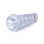 Mistress Courtney Diamond Deluxe Mouth Stroker Toy For Men, Women, And Couples, Adult Sex Pleasure Toys, Male Masturbators Realistic Textured Pocket Mouth - Clear Stroker