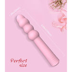 Fashionable Electric Silicone Massage Stick, Lollipop Shape, Can Be Used As Anal Plug, G-Point Stimulation, Simple And Rough Multi-Frequency Vibration, Strong Vision And Feeling (Pink)