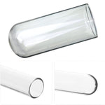 Large Glass Dildo Crystal Penis,Anal Butt Plug Anal Trainer Glass Butt Plug Big Crystal Anal Plug Anal Masturbation Butt Expander Anal Trainer Toy Clear Hollow Anal Plug For Women Men(6Cm)