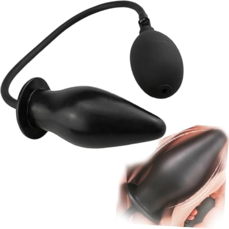 Inflatable Anal Butt Plug Bdsm Anal Plug Expansion Stimulation High Pressure Pump And Valve Anal Pump Plug Butt Plug Bdsm Sm Sex Toys