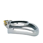 Chastity Device Lock Stainless Steel Chastity Lock Penile Ring Male Chastity Cage With Lock Training Ring For Men Adult Game Sex Toy. (45Mm)