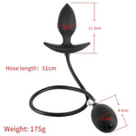 New Inflatable Butt Plug Large Anal Toys, Huge Anal Plug Silicone Anal Beads Pump Dildo With Safe T-Shape Base, Expander Anal Dialator Trainer Anal Stretcher Buttplug, Adult Sex Toy For Men Women Gay