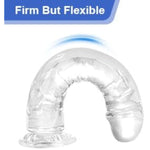 12 Inch Huge Thick Clear Dildo ?Lifelike Fake Penis G Spot Stimulator For Hand-Free Play Vagina G-Spot Anal Simulate?Big Adult Sex Toys For Women & Men (Tpe-12)