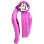 Sissy Chastity Cage Lock 4 Rings Vagina Penis Cage Sissy Sex Toys Breathable Resin Cock Cage For Sissy Men Purple