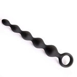 Silicone Gel Beads Anal Trainer Butt Plug, Massage Bum Plug Adult Toys For Beginer And Advanced Players