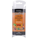 Doc Johnson GoodHead - Oral Delight Gel - 6 X 0.24 oz. Packets - Green Apple, Mint, Peach, Strawberry, Watermelon, Passion Fruit