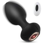 Anal Plug Sex Toys - 2Pcs Silicone Anal Toys Butt Plug Training Kit With Diamond Adult Sex Toys And Games For Men & Women(Black)