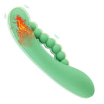 Heated Electric Fantasy Dildo Rechargeable Versatile Thrusting Av Wand Sex Toys Anal Plug Clitoris G Spot Stimulator With 10 Powerful Vibration Modes,Waterproof Massager For Couples