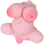 3.4Lb Mini Sex Doll For Men Masturbator, Realistic Small Prolapse Of Uterus Sex Dolls With 3 Holes Female Torso Lifelike Love Doll Adult Toys With Vaginal Anal Breast, Breast Pluggable Sex Toy