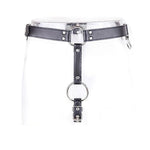 Men Leather Sexy Chastity Belt With Penis Ring Chastity Belt Adjustable Chastity Belt For Men' Penis Bondage Sexy Slave Bdsm Ties Sex Toys For Couples Extreme Sex