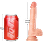 8.66In Realistic Squirting Ejaculating Dildo Penis Sex Toys Anal Dildo Huge Thick Realistic Dildo Suction Cup (General Sets)