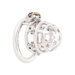 Chastity Cock Cage 304 Stainless Steel Spiked Chastity Device Easy To Wear Male Sm Penis Exercise Sex Toys J6950 50Mm