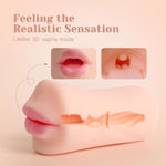 Male Masturbators, Deep Throat Blow Job Signature Stroker, Sex Toys For Men, Realistic Rushskin Close-Ended Pocket Pal Oral Adult Toy For Man Masturbation