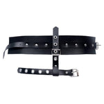 Slave Bdsm Handcuffs For Couples, Bondage Leather Handcuffs, Thumbs Ankle Toe Cuffs, Sex Toys For Men Women Couples, Punk Belt Cuffs Costumes To Wrist Restraint, Valentines Handcuffs