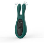G-spot Rabbit Vibrator Sex Toys - Adult Toys Realistic Clitoral Stimulator & 9 Powerful Vibrations, Soft Silicone Bunny Clit Vagina Tits Massager for Women Couples Pleasure, Green