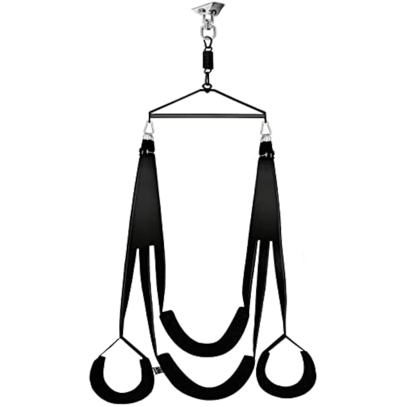Adult Sex Swing,360 Degree Spinning Ceiling Indoor Swing, Sex Swivel Sling Set With Premium Paint Stand And Widened Thick Comfortable Toys For Couples(Ultimate Enhanced)