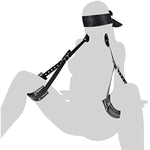 Sm Bondage, Thigh Restraint Sling Legs Binding Puttee Leather Suit Sex Toy