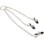 Elite Clitoris Clamps, Nipple Clamps Vice Labia Clip With Soft Adjustable Rubber Clamps