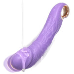 Vibrator Thrusting Dildo Sex Toys - 9" G Spot Vibrators Dildo Adult Toy With 10 Vibrations & 3 Thrusting Modes, Waterproof Clitoris Vibrator, Pleasure Tool For Women And Man Anal Stimulation (Purple)