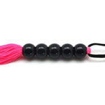 Rubber Sex Flogger Whip - Beginners Super Soft 15 Inch Flogger Whip For Sex Adult (Pink)