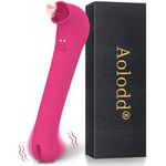 Sex Toys For Women, Dildo Vibrator Adult Toys, Sexual Pleasure Tools For Women Female Tongue Vibrator, Women'S Sextoy Triple Action Woman Nipple Clitoris Stimulator With 10 Licking & Vibrating Modes