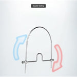 Stainless Steels Open Mouth Gag Metal Adjustable Bdsm Gags Sex Toys For Adult Lover Couples Restraints Cosplay Games