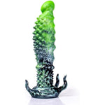 Fantasy Dildo With Devil'S Tentacle - Liquid Silicone Anal Plug With Powerful Suction Cup G-Spot Stimulation For Men Women, Waterproof Sex Toy Unisex Thrusting Dildo (A107Xs-Lh)