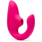 Blend Mini Vibrator For Women | G Spot & Clitoral Stimulator Vibrating Dildo | Silicone Rabbit Vibrator Clit Sucker Adult Sex Toy For Women & Couples | Rechargeable Personal Massager | Pink