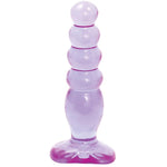 Doc Johnson Crystal Jellies - Anal Delight - 5 Inch - Purple