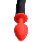 Devil Tail Anal Plug And Horns Set