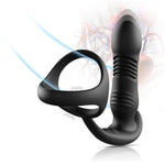 Thrusting Prostate Massager With Penis Ring,9 Thrusting & Vibrating Modes With Cock Ring Anal Vibrator,App Controlsex Toy Waterproof Anal Butt Plug G Spot Vibrator Adult Sex Toys (Three Link)…
